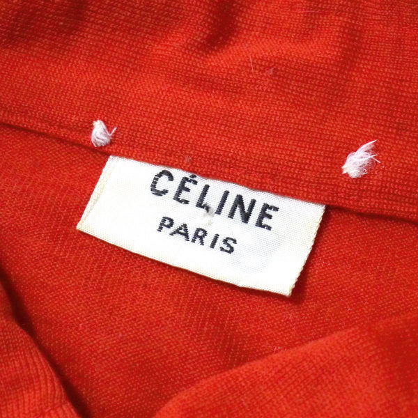 OLD CELINE　馬車柄ウールブラウス（赤）