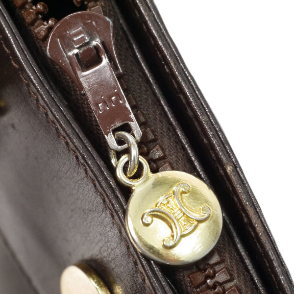 OLD CELINE 馬車金具トートバッグ（濃茶・総革）