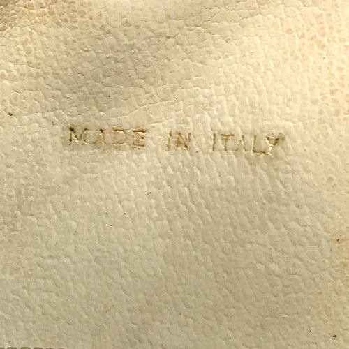 OLD CELINE マカダム柄ポシェット（白）