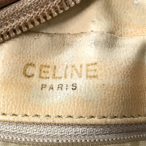 OLD CELINE マカダム柄ポシェット（白）