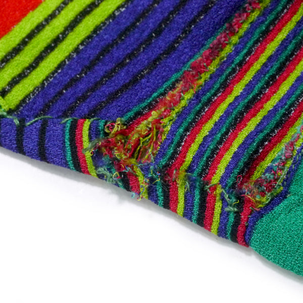 OLD CELINE　マルチカラーストライプシャツブラウス