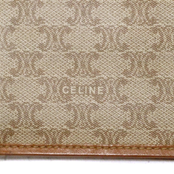 OLD CELINE マカダムコンパクト折財布（ベージュ）