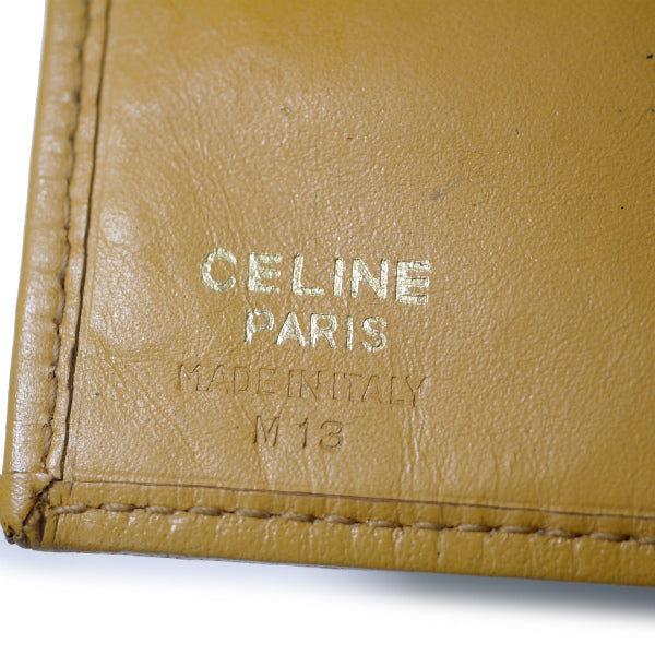 OLD CELINE マカダム柄ミニ折財布（茶） – Vintage Shop Rococo