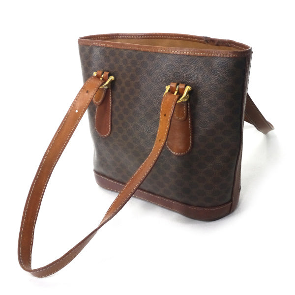 OLD CELINE　バケツ型トートショルダーバッグ（茶）