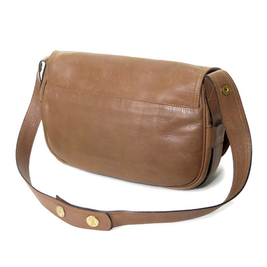 OLD CELINE 馬車ロゴ 2WAY総革ショルダー（茶）