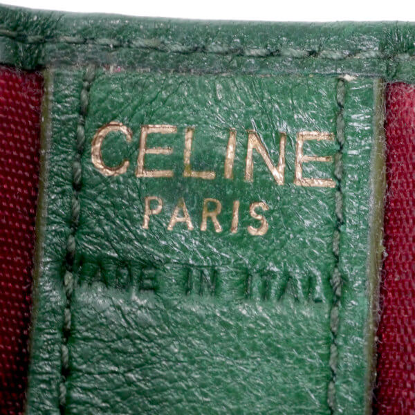 OLD CELINE　レザーカードケース（緑）