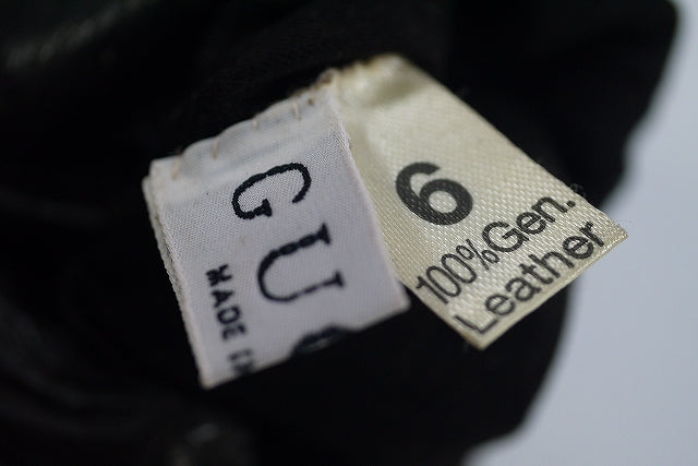 Gucci ホースビット金具レザー手袋(カーキ）