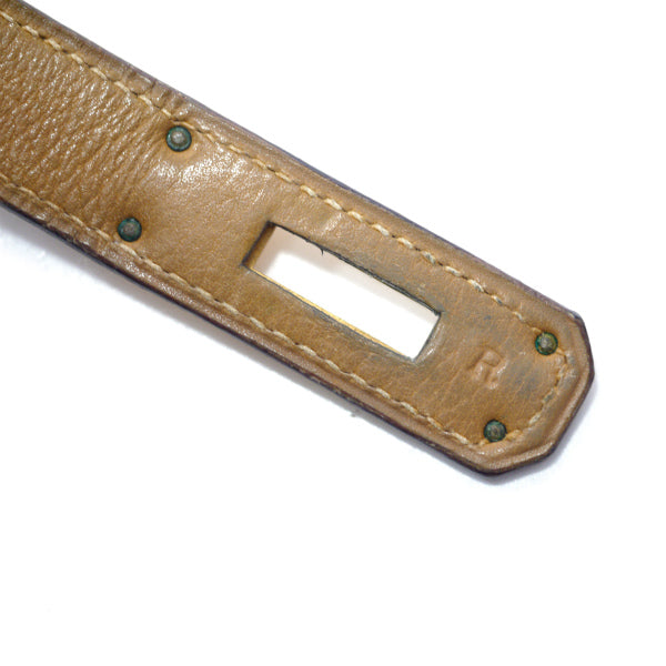 HERMES 62sケリー28（キャメル・内縫い）