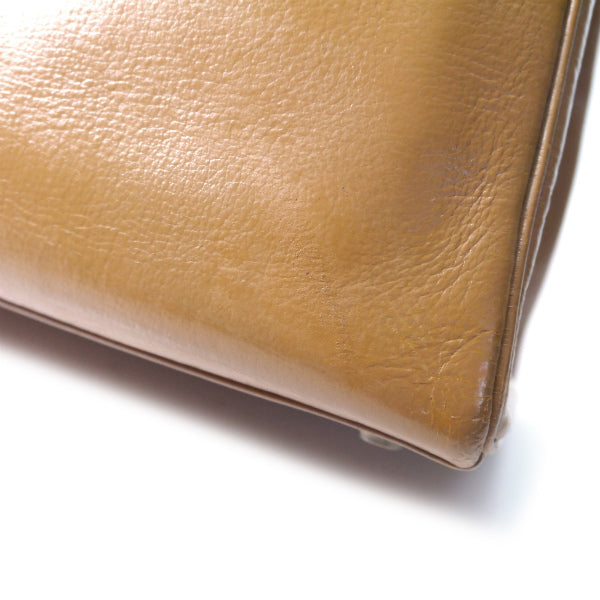 HERMES 62sケリー28（キャメル・内縫い）