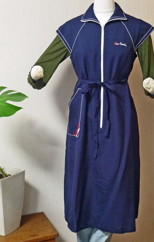 Pierre cardin ネイビーワンピース