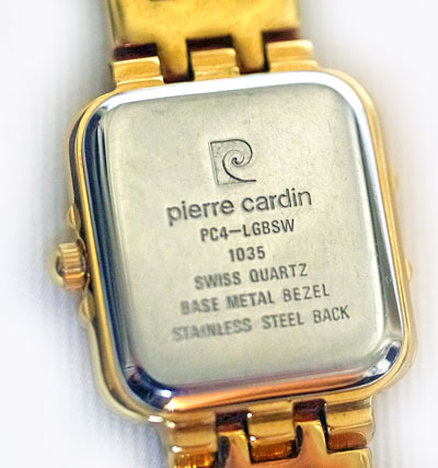 Pierre cardin　蛇腹腕時計