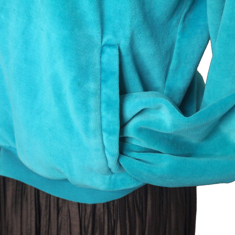 pierre cardin 70sベロアブルゾン（グリーン）