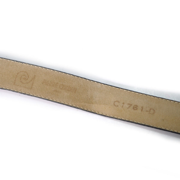 Pierre cardin ロゴバックル　レザーベルト