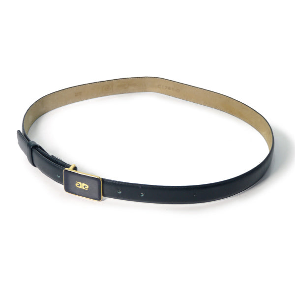 Pierre cardin ロゴバックル　レザーベルト