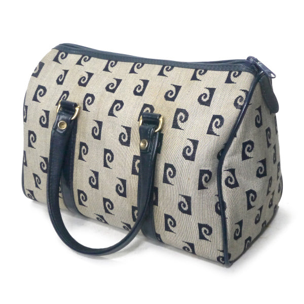 Pierre cardin　Pロゴボストンバッグ（青）