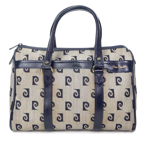 Pierre cardin　Pロゴボストンバッグ（青）