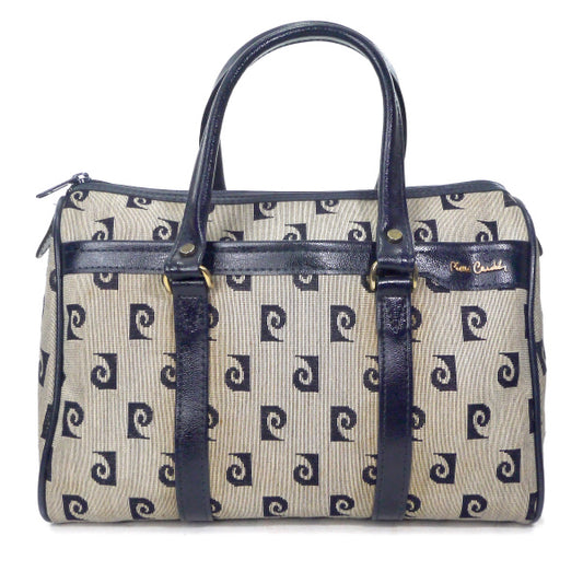 Pierre cardin　Pロゴボストンバッグ（青）