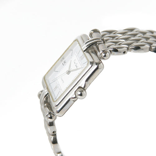 Pierre cardin　蛇腹腕時計（シルバー）