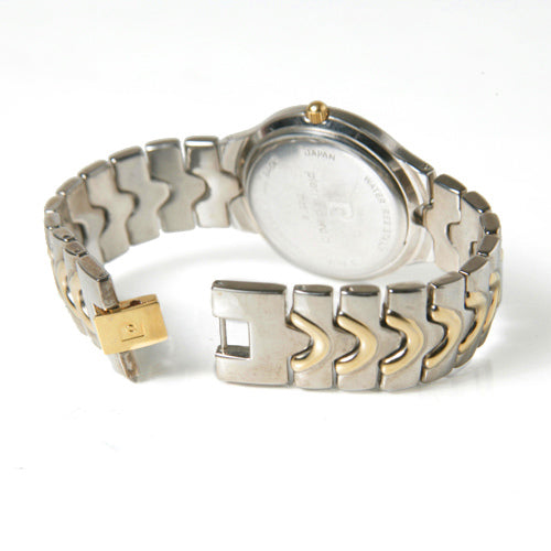 Pierre cardin　蛇腹腕時計（シルバー）