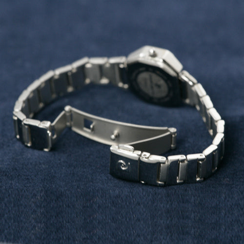 Pierre cardin　蛇腹ピンクフェイス80ｓ 腕時計