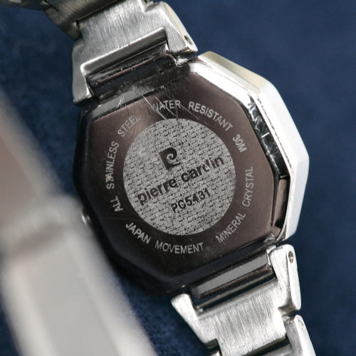 Pierre cardin　蛇腹ピンクフェイス80ｓ 腕時計