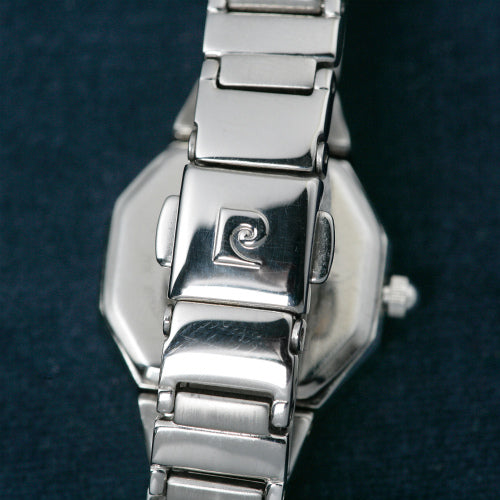 Pierre cardin　蛇腹ピンクフェイス80ｓ 腕時計