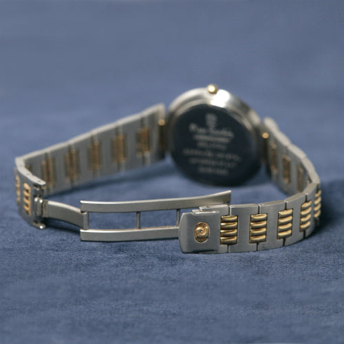 Pierre cardin　蛇腹コンビカラー80ｓ 腕時計