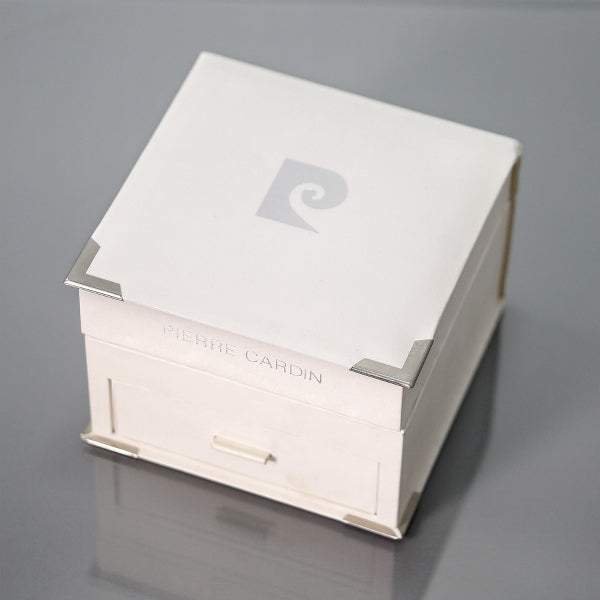 Pierre cardin　ギリシャ数字80ｓ 腕時計（革ベルト/茶）