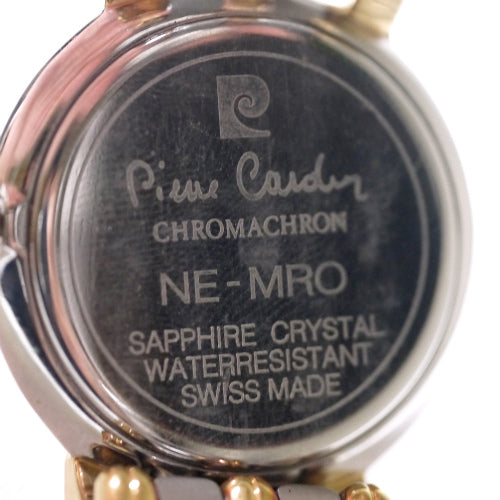 Pierre cardin　蛇腹腕時計（ゴールド×グレー）