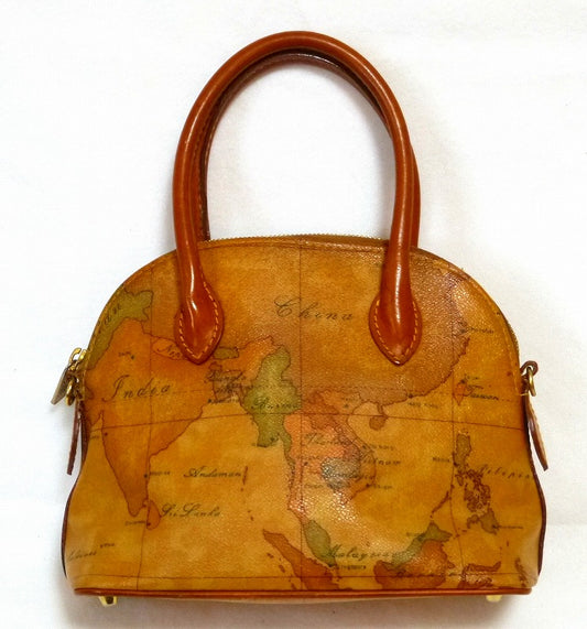 Prima Classe　地図柄ミニボストン