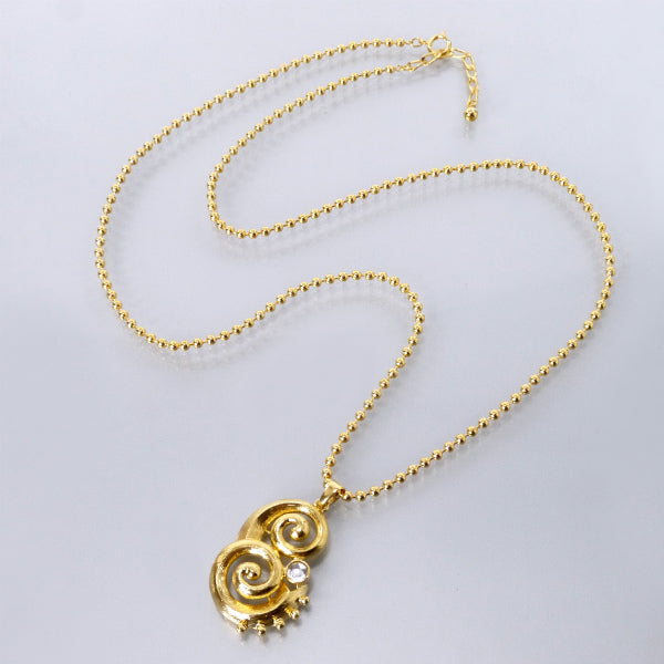 Paco Rabanne　コスチュームジュエリー ロングネックレス（ゴールド）