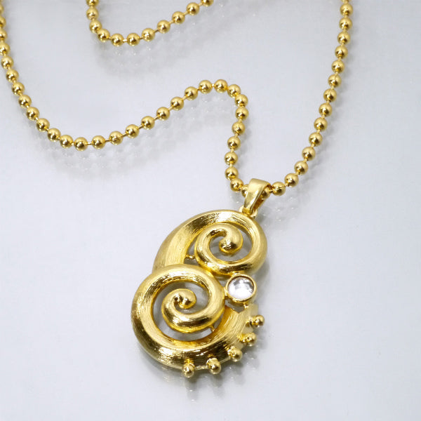 Paco Rabanne　コスチュームジュエリー ロングネックレス（ゴールド）