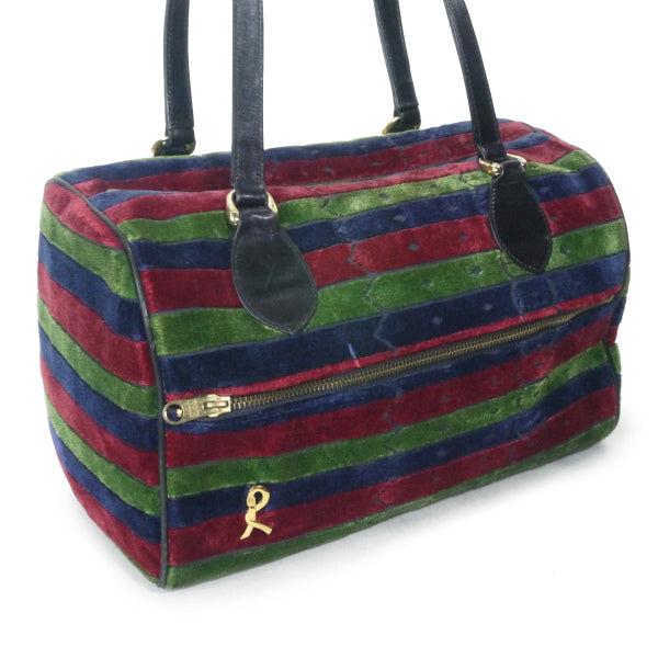 Robertaボストン（赤・緑・紺 ベルト柄）