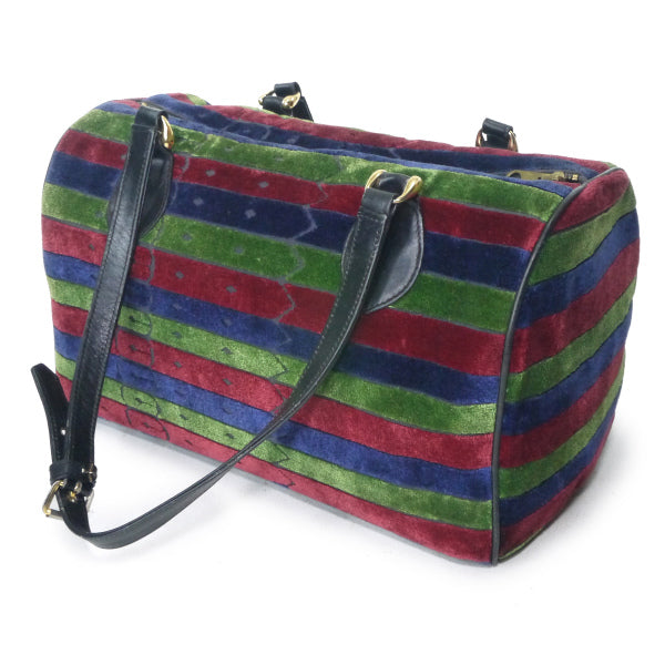 Robertaボストン（赤・緑・紺 ベルト柄）