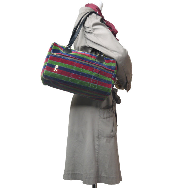 Robertaボストン（赤・緑・紺 ベルト柄）