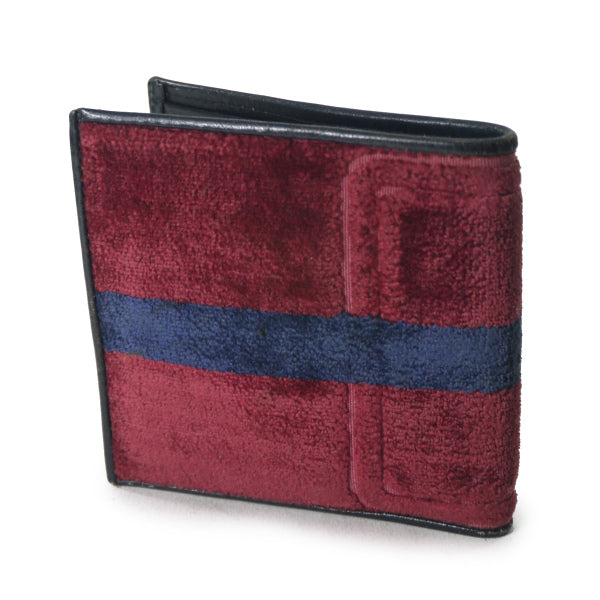 Roberta　ヴィンテージ　モケット２つ折れ財布（緑・紺・赤）