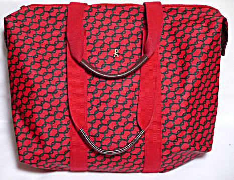 Roberta　鎖柄トート（赤・大）