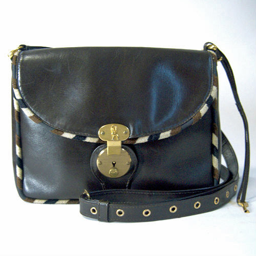 Roberta　79年製斜め掛けショルダー（アンカラ・茶）