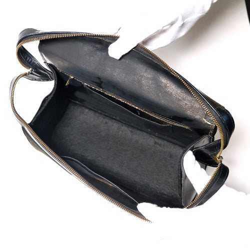 Robelta　騙し絵 黒モケット ヴィンテージバッグ