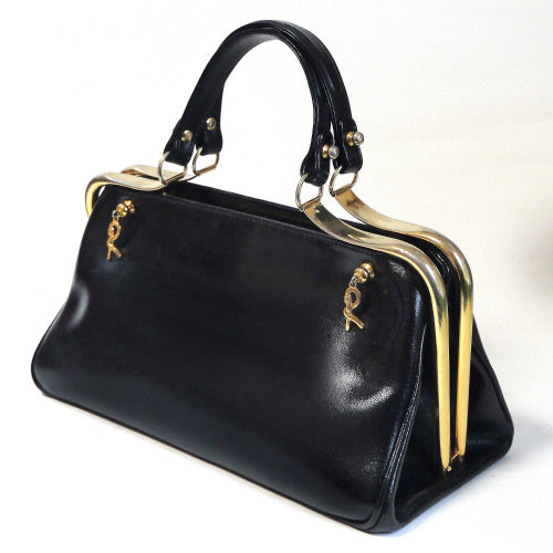 Roberta　カラベラ　ハンドバッグ(黒)