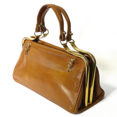 Roberta　カラベラ　ハンドバッグ(キャメル)