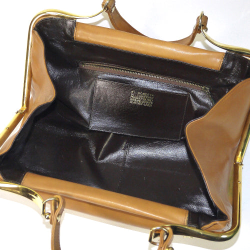 Roberta　カラベラ　ハンドバッグ(キャメル)