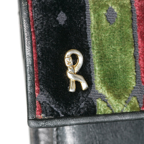 Roberta 　高級モケット３折れ財布