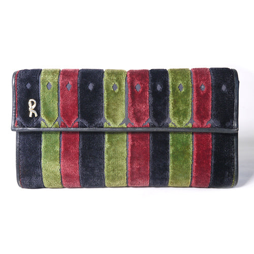 Roberta 　高級モケット３折れ財布