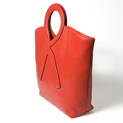 Roberta　アールハンドル　マザーズバッグ＜赤＞