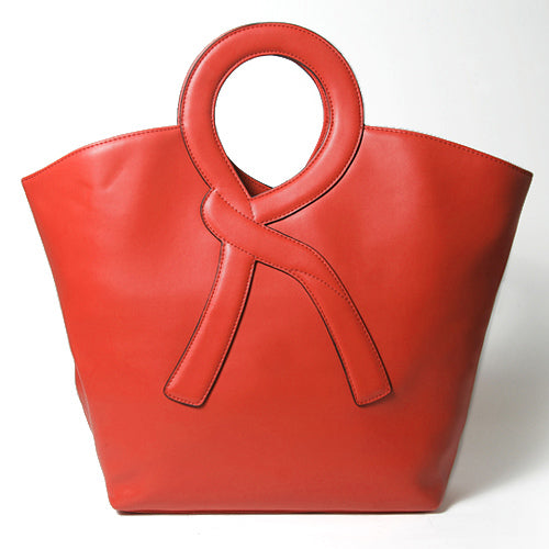 Roberta　アールハンドル　マザーズバッグ＜赤＞