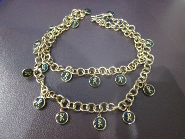 Roberta　ゴールドチェーン　ネックレス＆ベルト