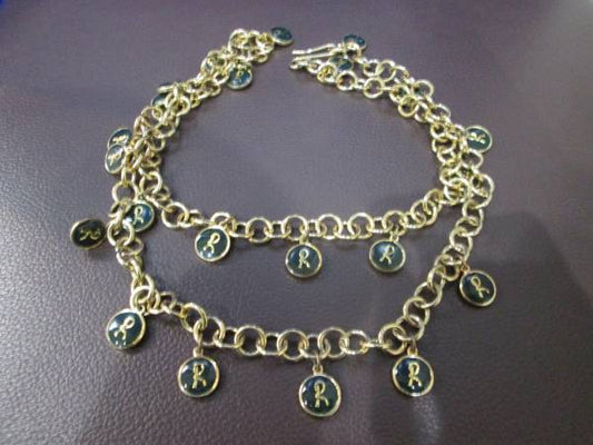 Roberta　ゴールドチェーン　ネックレス＆ベルト