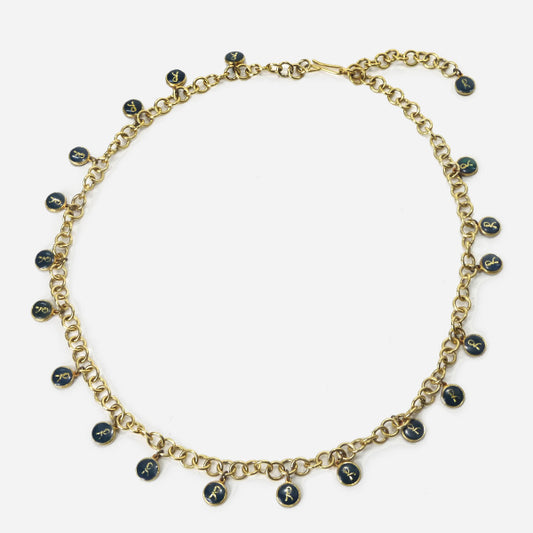 Roberta　ゴールドチェーン　ネックレス＆ベルト