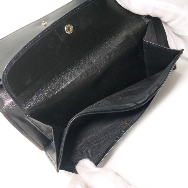 Roberta　モケット トリコロール長財布（緑・紺・赤）